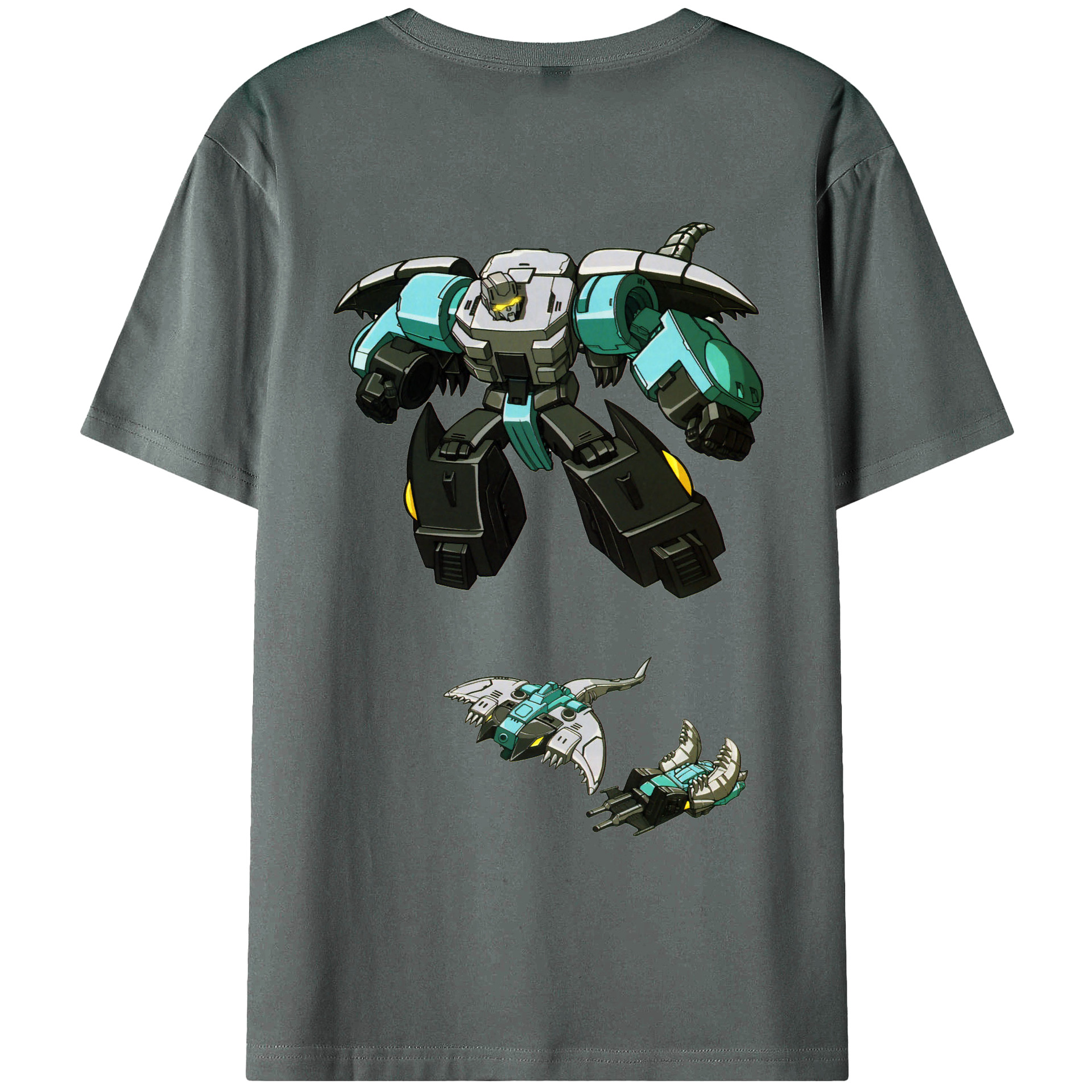 （画像用）  綿100％ メンズ半袖Tシャツ（バックプリント） 通気性